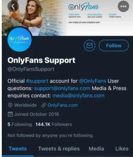 Fans customer support only Special offer: